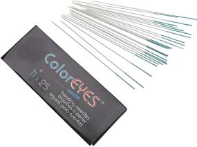 img 4 attached to The Beadsmith ColorEYES Beading Needles - Size 11, 1 Pack (25 Needles) - Blue Colored Tip for Easy Size Identification - Ideal for Loom Weaving, Bead Work & Jewelry Making with Seed Beads