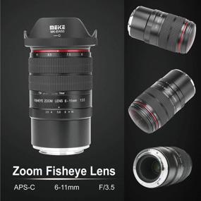 img 1 attached to 📷 MEKE 6-11mm F3.5 Zoom Wide Angle Lens with Manual Focus for Sony E-Mount APS-C Cameras NEX 3 3N 5 NEX 5T NEX 5R NEX 6 7 A6400 A5000 A5100 A6000 A6100 A6300 A6500 A6600