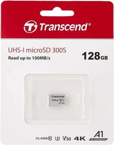 img 3 attached to 💾 128 ГБ Карта памяти Transcend MicroSDXC/SDHC 300S - TS128GUSD300S