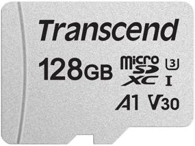 img 4 attached to 💾 128 ГБ Карта памяти Transcend MicroSDXC/SDHC 300S - TS128GUSD300S