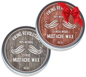 img 4 attached to Mustache Wax Pack Moustache Sandalwood