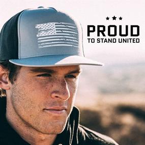 img 3 attached to Tactical Pro Supply American Flag Flexfit Hats: The Perfect Blend of Style and Functionality