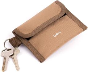 img 1 attached to 🔑 Convenient Qubra Keychain Lanyard Wallet Holder: Ideal Men's Accessories for Keyrings & Keychains