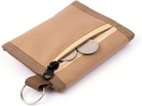 img 2 attached to 🔑 Convenient Qubra Keychain Lanyard Wallet Holder: Ideal Men's Accessories for Keyrings & Keychains