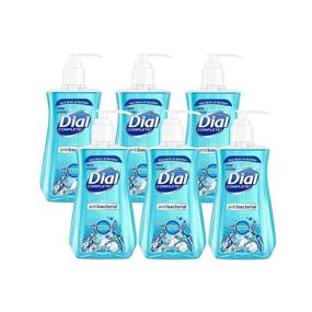 img 4 attached to 🧴 Dial Liquid Hand Soap, Spring Water, 7.5 Fl. Oz, Pack of 6: Cleanse & Hydrate Your Hands Effortlessly