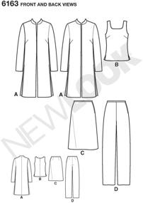 img 2 attached to Sewing Pattern Misses Separates 8 10 12 14 16 18