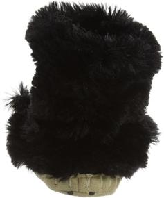 img 2 attached to Шапка Hatley Slouch Slipper черного цвета, средняя, детская одежда для мальчиков