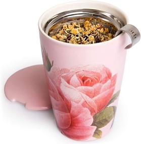 img 2 attached to Cultivate Serenity with Tea Forte Ceramic Steeping Limited: The Ultimate Tea Experience