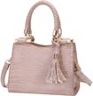 handbags crossbody crocodile shoulder top handle women's handbags & wallets for satchels logo