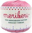 mercerized cotton crochet singles 191yrds logo