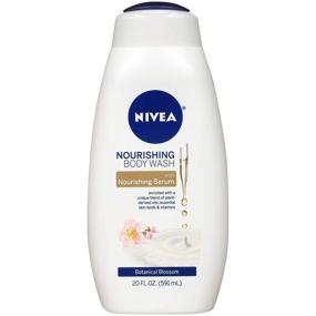 img 4 attached to 🌸 Nivea Nourishing Botanical Blossom Body Wash - 20 Fl Oz with Nourishing Serum