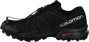 img 3 attached to Salomon Speedcross Trail Runner Black