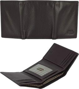 img 2 attached to 👜 Premium Handmade Leather Trifold Wallet - Meraki Men's Accessories: Card Cases & Money Organizers