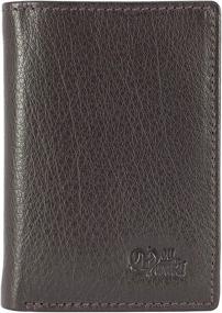 img 1 attached to 👜 Premium Handmade Leather Trifold Wallet - Meraki Men's Accessories: Card Cases & Money Organizers