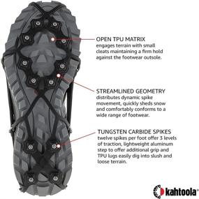 img 3 attached to 👞 Kahtoola EXOspikes Traction for Footwear