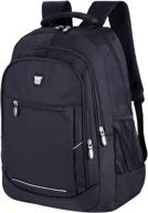notebook backpack capacity waterproof university logo