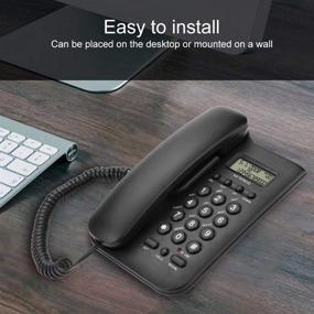 img 1 attached to Pomya Telephone Desktop Landline Required Office Electronics