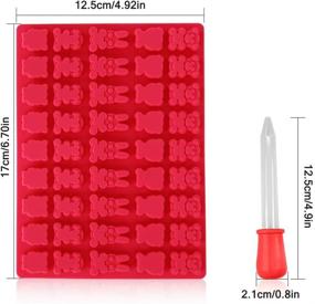 img 2 attached to AIFUDA 45 Cavity Non Stick Chocolate Including