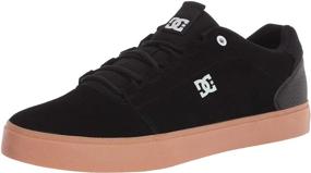 img 4 attached to 🛹 DC Skateboard Skate Shoes for Men - Black and White