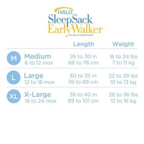 img 1 attached to 👕 Blue X-Large HALO Early Walker Sleepsack Micro Fleece Wearable Blanket with TOG 1.0