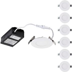 img 4 attached to 💡 TORCHSTAR Dimmable Industrial Electrical Ultra Thin Recessed Downlight