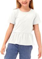 👗 stylish little ruffle spring sleeve girls' clothing collection by besserbay logo