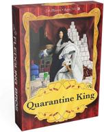 🎮 quarantine king card game: a fun and hilarious family-friendly party game for game night, loved by adults, teens, and kids! логотип