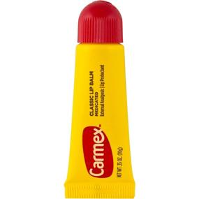 img 2 attached to 💋 Carmex Классический медицинский бальзам для губ 0,35 унций (упаковка из 6): Всесторонний уход и защита для губ