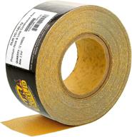 🪚 dura-gold premium 120 grit gold longboard continuous sandpaper roll - ideal for automotive & woodworking sanders logo