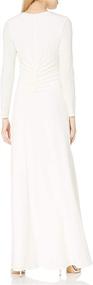 img 1 attached to Halston Heritage Womens Sleeve Ruched Women's Clothing