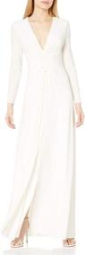 img 2 attached to Halston Heritage Womens Sleeve Ruched Women's Clothing