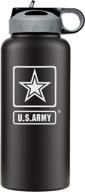 🍶 ultimate 32oz army double wall vacuum insulated stainless steel water bottle логотип