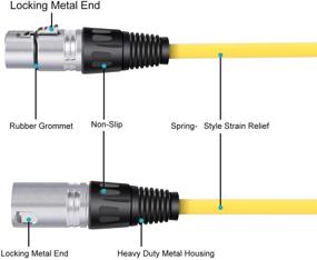 img 3 attached to 🎙️ Шесть кабелей Neewer XLR для микрофона с женскими разъемами