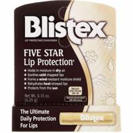 🌞 blistex five star lip protection lip protectant/sunscreen spf 30 - 6 pack logo