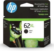 🖨️ hp 62xl black high-yield ink for envy 5540, 5640, 5660, 7640 & officejet 5740, 8040 series, officejet mobile 200, 250 series | eligible for instant ink | c2p05an logo
