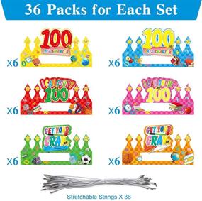 img 3 attached to Pieces School Crowns Celebration Decorations Supplies Styles