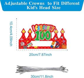 img 2 attached to Pieces School Crowns Celebration Decorations Supplies Styles