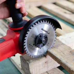 img 3 attached to 🪚 Gunpla 4-1/2-inch 40T TCT Saw Blade: Versatile for Efficient Hard & Soft Wood Cutting with 7/8-inch Arbor