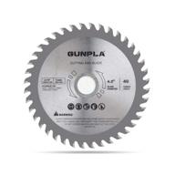 🪚 gunpla 4-1/2-inch 40t tct saw blade: versatile for efficient hard & soft wood cutting with 7/8-inch arbor logo