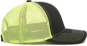 img 2 attached to 🧢 Structured Mesh Back Trucker Cap by Outdoor Cap