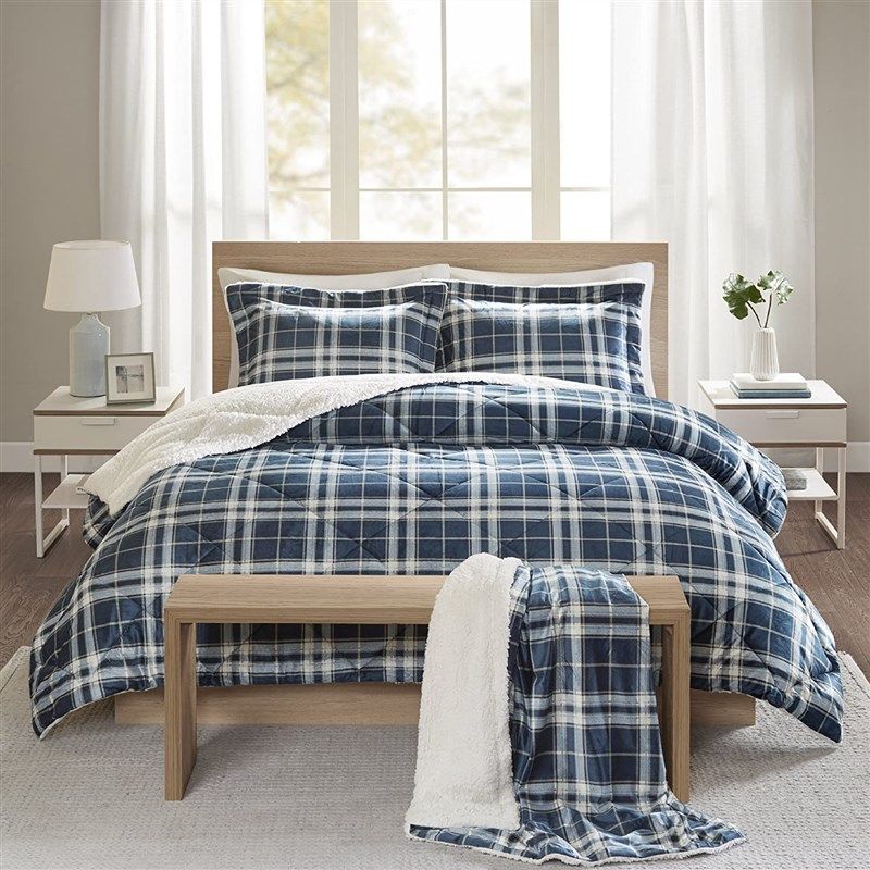 comfort spaces comforter checker pattern 标志