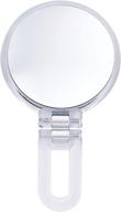 💄 danielle portable folding makeup mirror with magnification logo