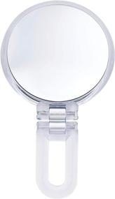 img 4 attached to 💄 Danielle Portable Folding Makeup Mirror with Magnification