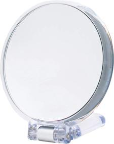 img 3 attached to 💄 Danielle Portable Folding Makeup Mirror with Magnification