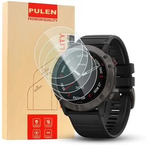 img 4 attached to 🏃 PULEN 4-Pack for Garmin Fenix 6X/Garmin" - enhanced SEO-friendly product name, maintaining the original essence.