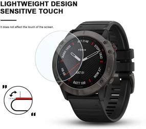 img 2 attached to 🏃 PULEN 4-Pack for Garmin Fenix 6X/Garmin" - enhanced SEO-friendly product name, maintaining the original essence.