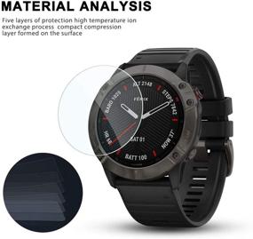 img 3 attached to 🏃 PULEN 4-Pack for Garmin Fenix 6X/Garmin" - enhanced SEO-friendly product name, maintaining the original essence.