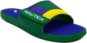 img 4 attached to 👟 Nautica Athletic Adjustable Comfort Sandal in Grey, Size 11 for Men