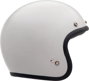 img 4 attached to Bell Custom 500 Helmet (Gloss Vintage White - X-Small)