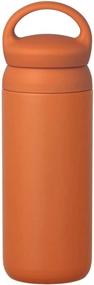 img 4 attached to 🧡 Day Off Tumbler: 500ml Vacuum Insulated, Hot/Cold for Hours - Orange